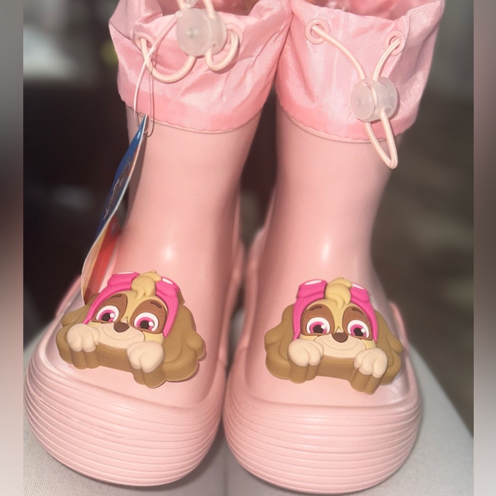 Toddler kids rain boots